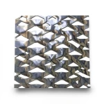 Hot Rolled Expanded Metal Wiremesh Memari Shape Thickness 1.8 mm Size 2.44×6 m