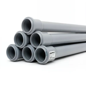 UPVC Pipes PN 10 Bar Size 560 mm Thickness 26.7 mm Gray | SAPPCO
