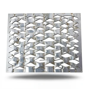 Hot Rolled Expanded Metal Mesh Memari Shape Thickness 2 mm Size 1.22×2 M