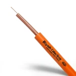 سلك مفرد 25mm 450/750 فولت، موصل نحاس شعر عزل PVC لون برتقالي | مجموعة كابلات الرياض
