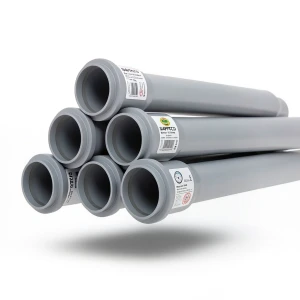 UPVC Pipes PN 16 Bar Size 125 mm Thickness 9.3 mm Gray Color | SAPPCO