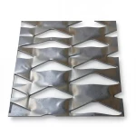 Hot Rolled Expanded Metal Sheet Flattened 2 mm Thickness, 1.22 M Width, 5 M Length, Memari Shape