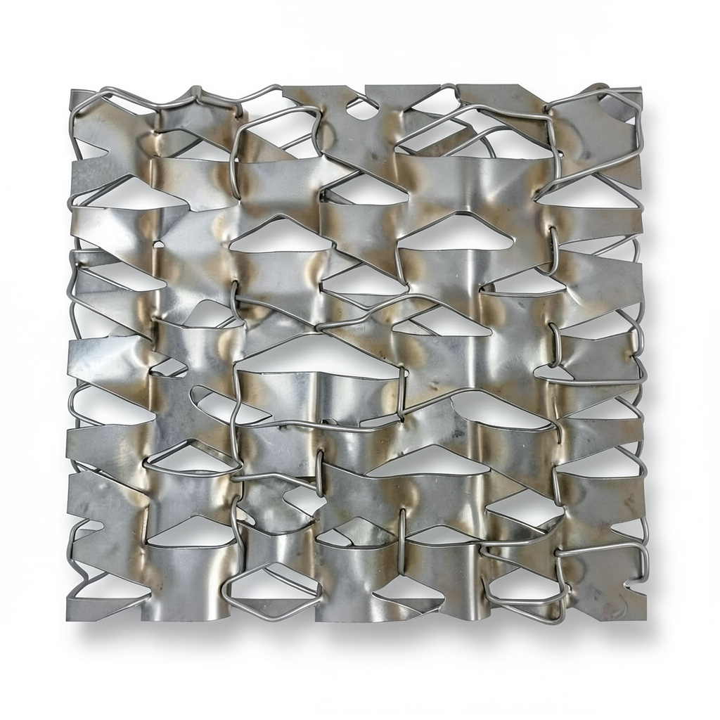 Hot Rolled Expanded Metal Mesh Memari Shape 2 mm Wire Diameter 1.22×7 m