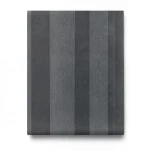 Italian Wallpaper Striped Design 10m x 1.06m, Dark Gray