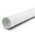 مواسير بلاستيك UPVC مقاس 1 إنش ضغط 160 psi سمك 2.03 مم لون أبيض