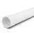 مواسير بلاستيك UPVC ضغط 160 psi مقاس 1 1/2 بوصة سمك 2.36 مم لون أبيض - Image 1