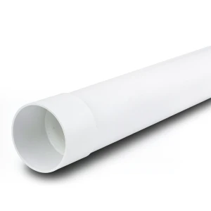 مواسير UPVC ضغط 160 psi مقاس 2 بوصة سمك 2.82 ملم لون أبيض