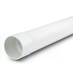 UPVC Plastic Pipe 160 psi Nominal Pressure 2 1/2 inch Size 3.30 mm Thickness White Color