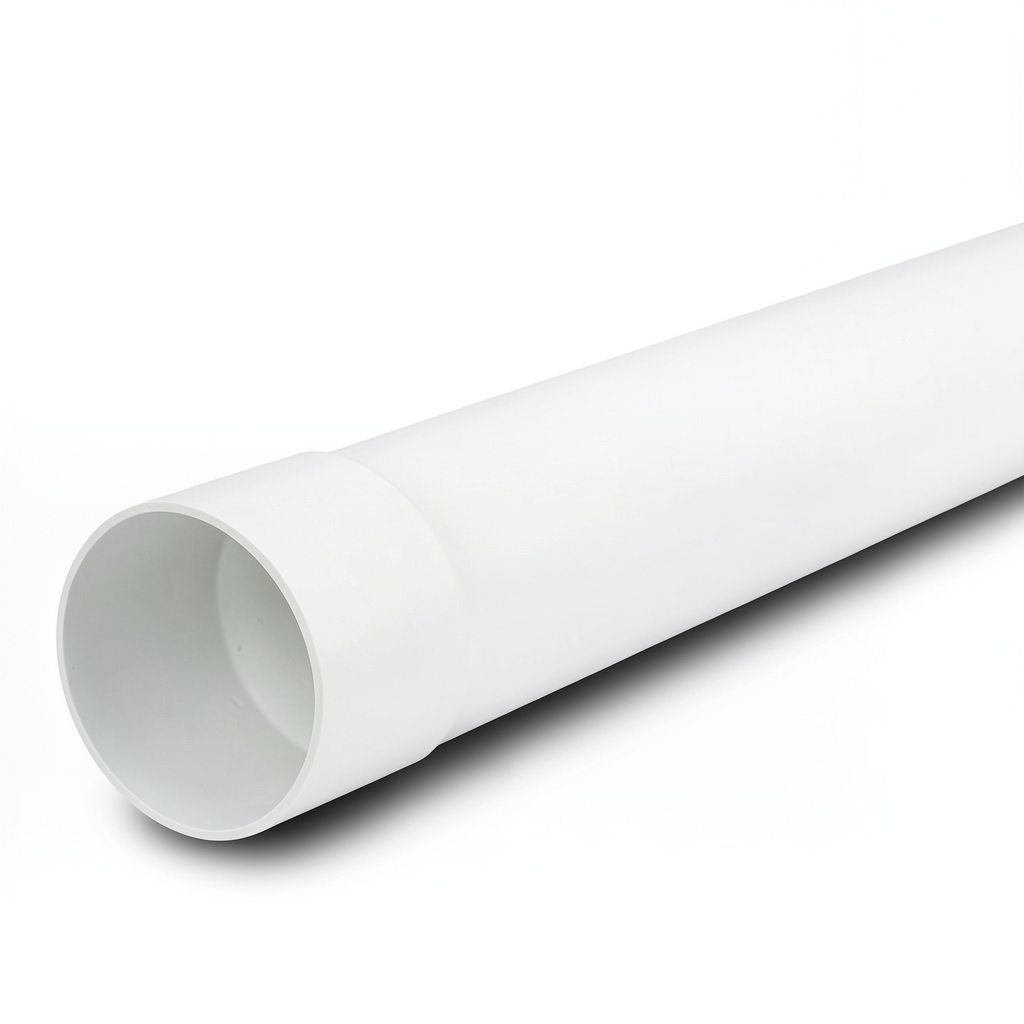 UPVC Pipe Nominal Pressure 160 psi Size 3 inch Thickness 3.94 mm White Color