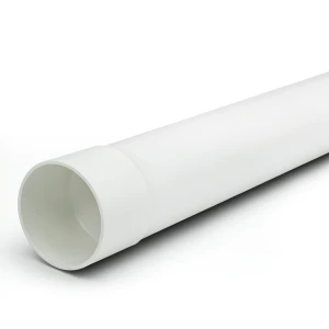 مواسير UPVC ضغط 160 psi مقاس 6 إنش سماكة 7.26 ملم لون أبيض