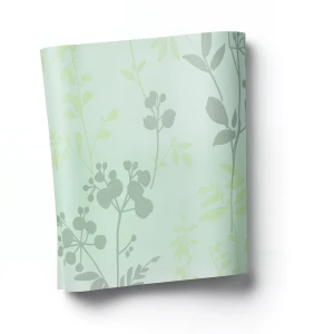 Wall Paper Collection Aruba Light Green Color Size 5 m² | YT-85473101