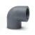 UPVC Plastic Elbow 90° Size 1 inch Dark Gray - Image 1