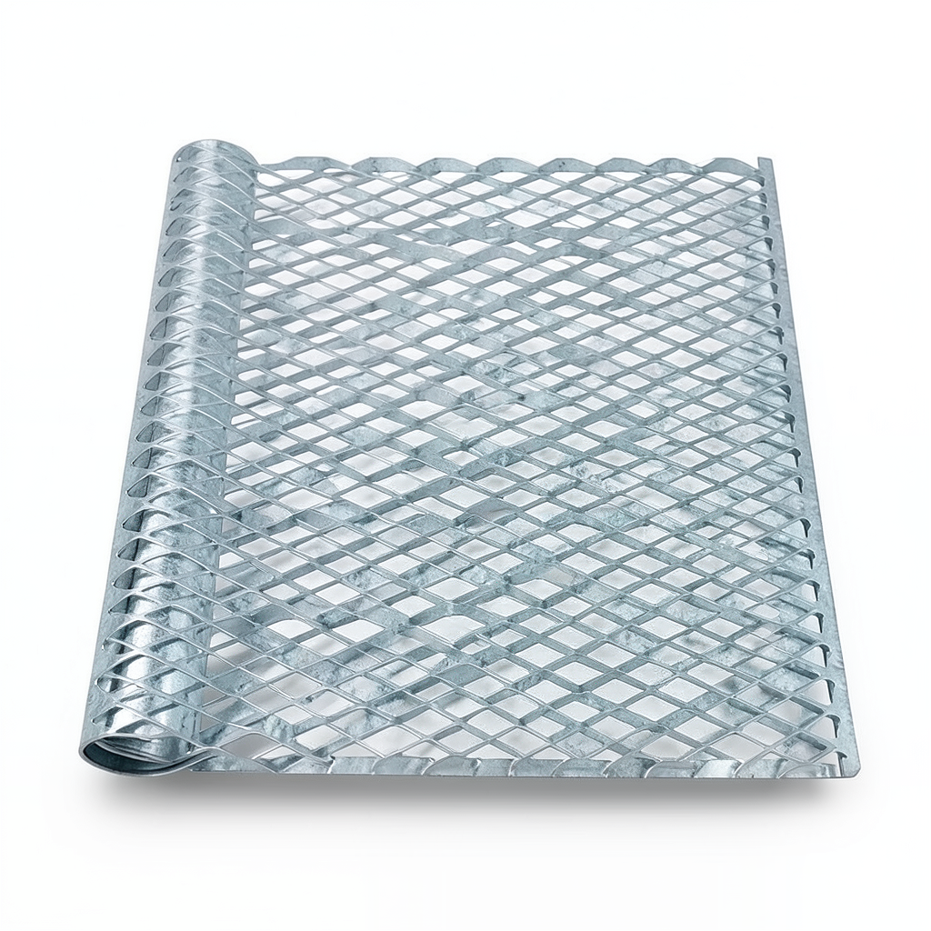 Galvanized Steel Expanded Metal Mesh Thickness 1.5 mm Width 2.44 M Length 7 meter