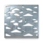 سلك شبك معدني ممدد حديد مدرفل على الساخن، سمك 1.7 مم، عرض 2.44 متر، طول 5 متر، تصميم معماري