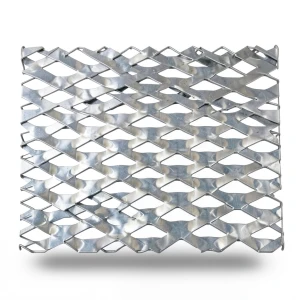 Hot Rolled Flattened Expanded Metal Memari Shape Wire Diameter 1.7 mm Width 2.44 M Length 7 M