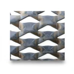 شبك بقلاوة حديد مدرفل على الساخن تصميم معماري سماكة 2 مم مقاس 2.44×1 متر