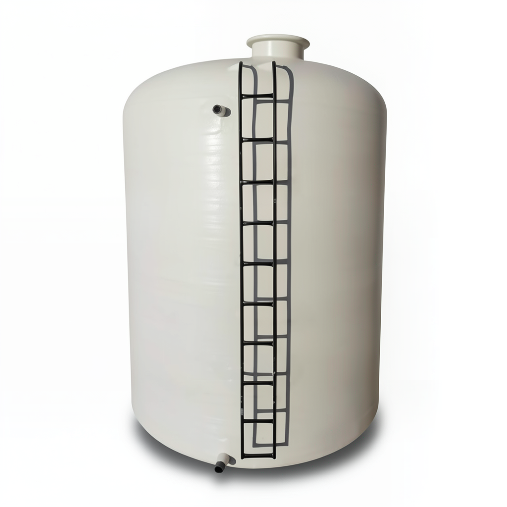 Water Tank Marjan Vertical 6000 Liter Fiberglass Diameter 149cm Height 370cm