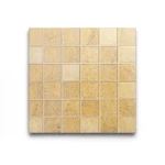 Decorative Porcelain Flooring 30x30 cm, Gold, Square Shape, Natural Model