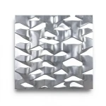 شبك معدني مدرفل على الساخن سمك سلك 1.8 مم مقاس 2.44×4 متر شكل معماري