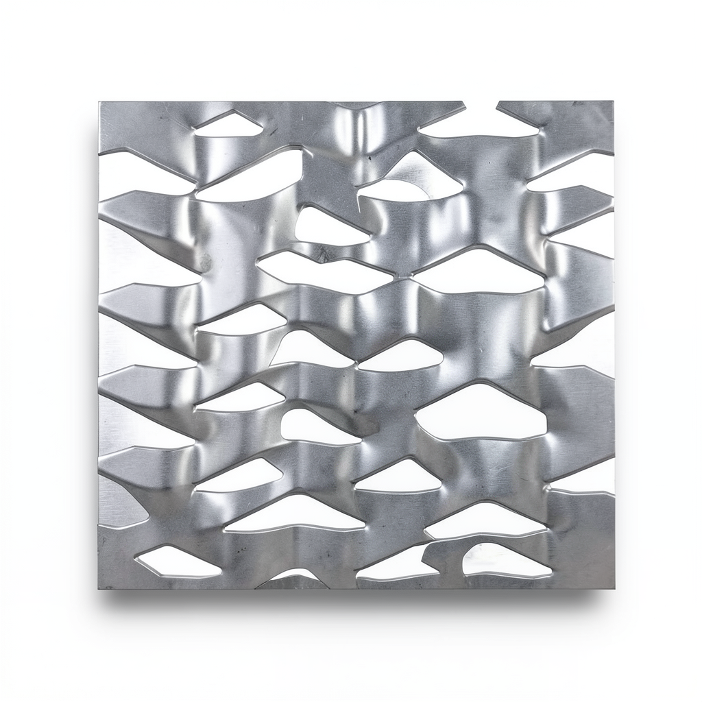 Hot Rolled Expanded Metal Sheet 1.8 mm Wire Diameter 2.44×4 m Memari Form