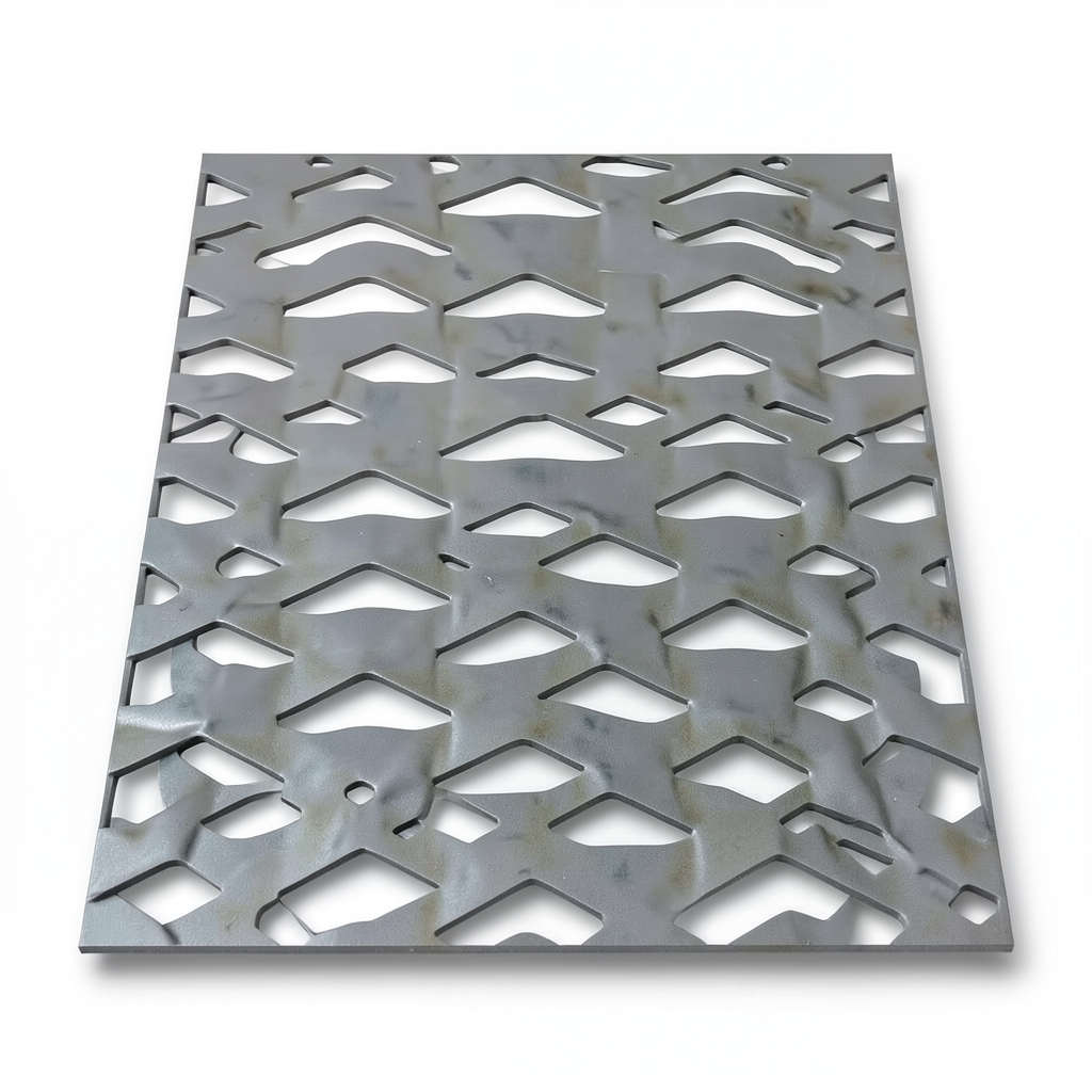 Hot Rolled Expanded Metal Sheet Flattened 1.8 mm Thickness 2.44 M Width 5 M Length