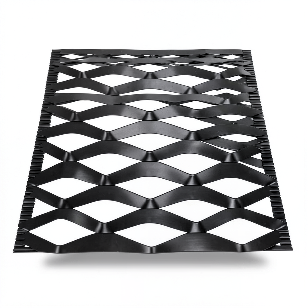Hot Rolled Black Steel Expanded Metal Mesh Thickness 1.4 mm Width 2.44 m Length 2 m