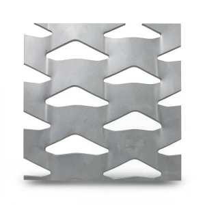 Hot Rolled Expanded Metal Mesh Memari Shape Thickness 2 mm Size 1.22×2 M