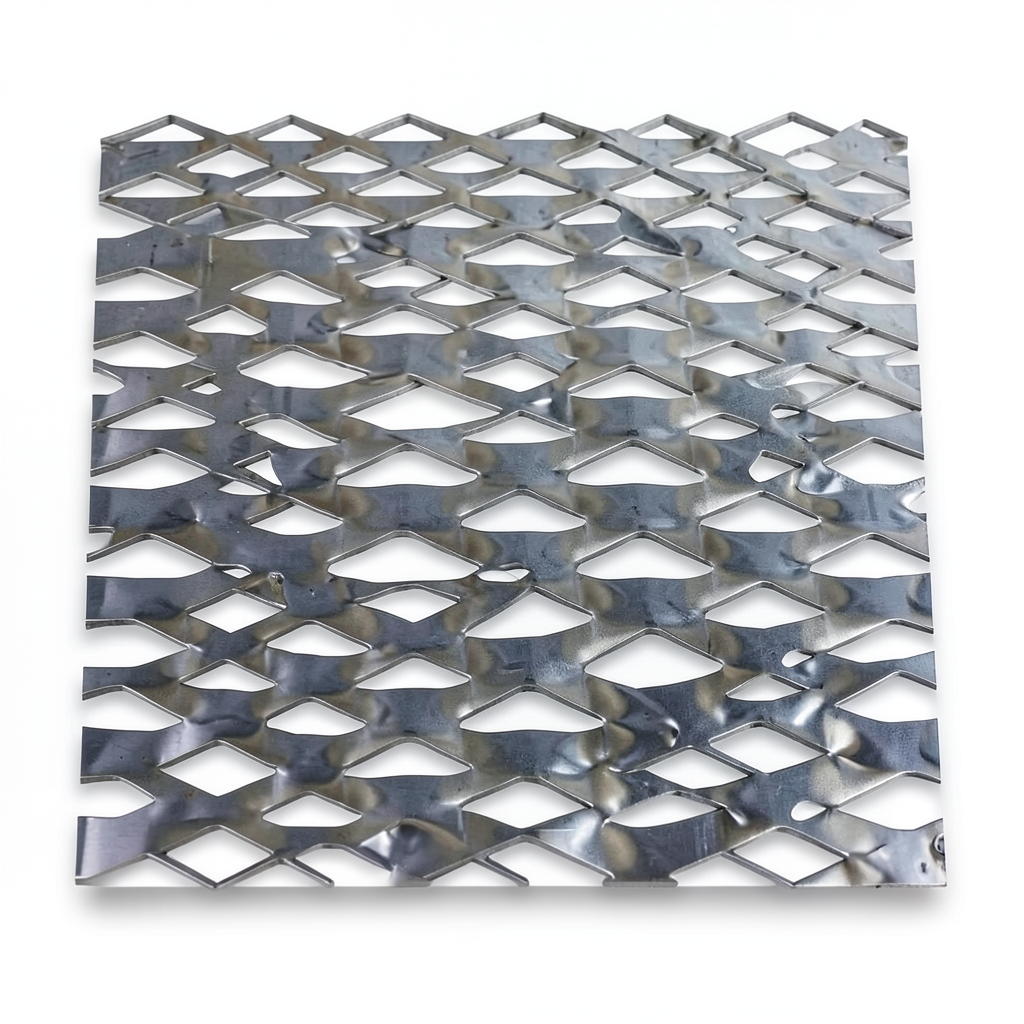Hot Rolled Expanded Mesh 2 mm Thickness, Size 1.22×3 M, Memari Form