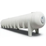Water Tank Marjan Horizontal Fiber Glass 80000 Liter, Diameter 400 cm, Length 740 cm