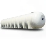 Water Tank Marjan Horizontal Fiber Glass 125000 Liter, Diameter 1098 cm