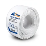 سلك نحاس مصمت احادى النواة معزول PVC 70º مقاس 0.5 مم² 300/500 فولت طول 300 قدم أبيض | شركة الفنار