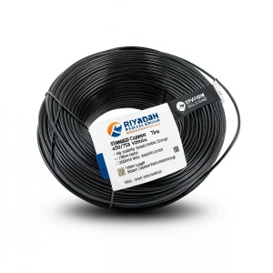 Stranded Copper Electric Wire 450/750 Volts, 300mm Size, Black Color, 1000m Length | Riyadh Cables Group