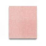Ceramic Floor Tiles Size 33x33 cm, Pink Color