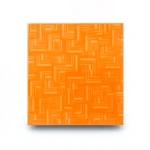 Ceramics Flooring Size 33x33 cm, Orange Color