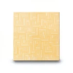 Square Ceramic Tiles 33x33 cm, Sun Color