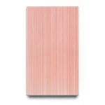 Rectangular Ceramic Walls Tiles 20x43 cm, Pink Color