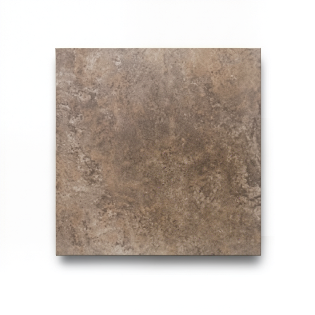 Porcelain Flooring 15x15 cm Brown Stone Design