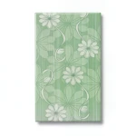 Ceramics Walls Size 20x43 cm, Insert Daisy Green Color