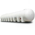 Water Tank Marjan Horizontal Fiberglass 75000 Liter, Diameter 350 cm, Length 846 cm