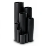 HDPE Pipe Pressure 12.5 Bar PE 80 Size 400 mm Thickness 29.4 mm Black