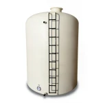 Water Tank Marjan Vertical Fiberglass 4000 Liter, Diameter 149 cm, Height 255 cm