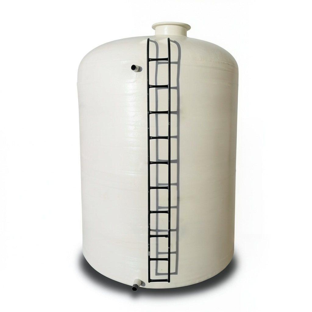 Water Tank Marjan Vertical 6000 Liter Fiberglass Diameter 149cm Height 370cm