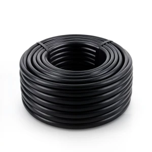 High Density Polyethylene Coil Pipe Nominal Pressure 12.5 Bar PE 80 Size 180 mm Thickness 13.3 mm Black