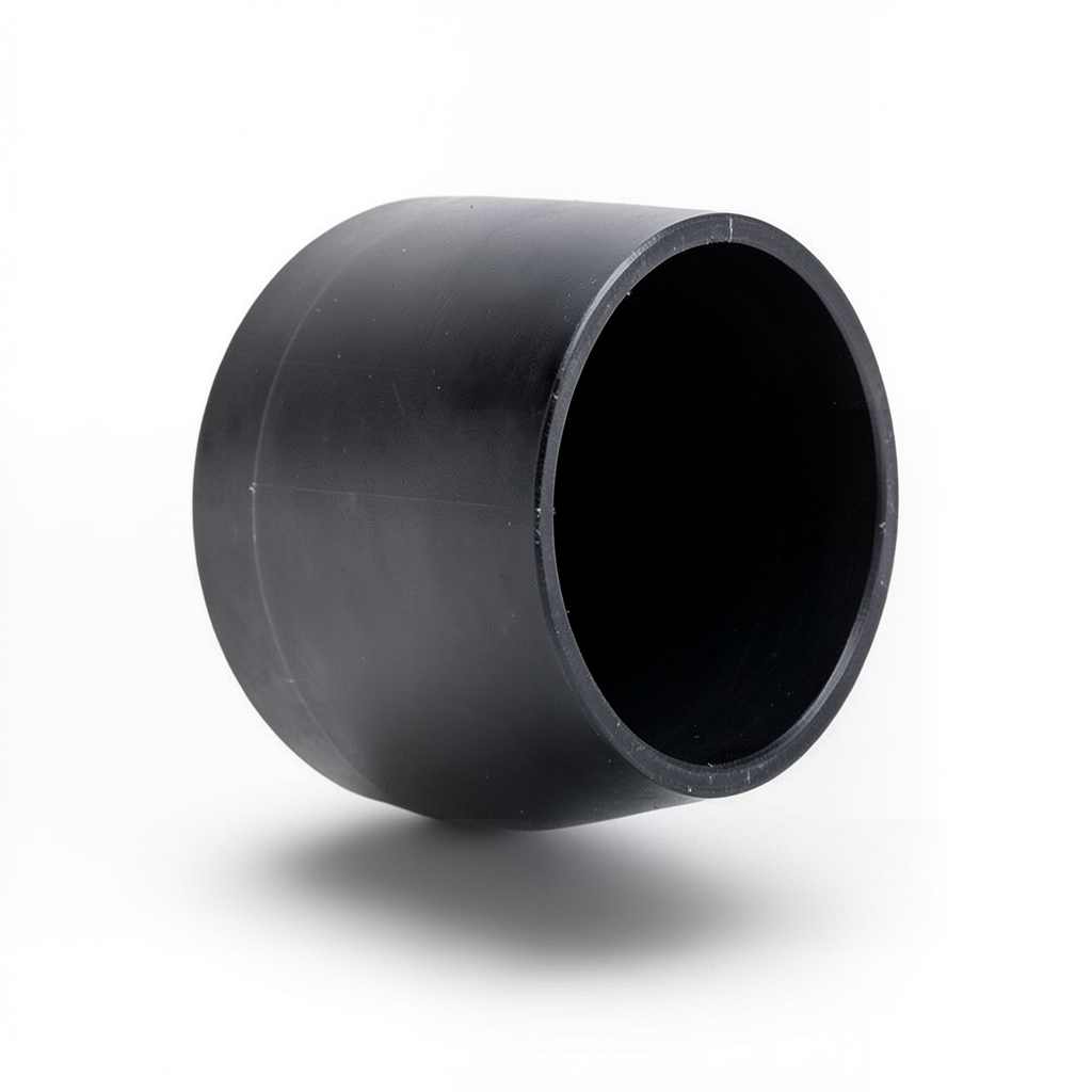 أنابيب بلاستيك HDPE ضغط اسمي 12.5 بار PE 80 مقاس 355 ملم سماكة 26.1 ملم لون أسود
