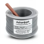 سلك 12 AWG نحاس مجدول 600 فولت عزل PVC +105°C رمادي | شركة كابلات الشرقية للصناعة