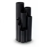مواسير HDPE ضغط 3.2 بار PE 80 مقاس 125 مم سمك 3.1 مم لون اسود