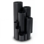 مواسير بولي ايثيلين عالي الكثافة ضغط 6.3 بار PE 100 مقاس 125 mm سماكة 4.8 mm لون أسود