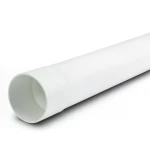 UPVC Plastic Pipe 3/4 inch Thickness 2.03 mm Nominal Pressure 200 psi White Color