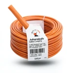 سلك 12 AWG نحاس مجدول عزل PVC +105°C برتقالي 600 فولت | شركة كابلات الشرقية للصناعة