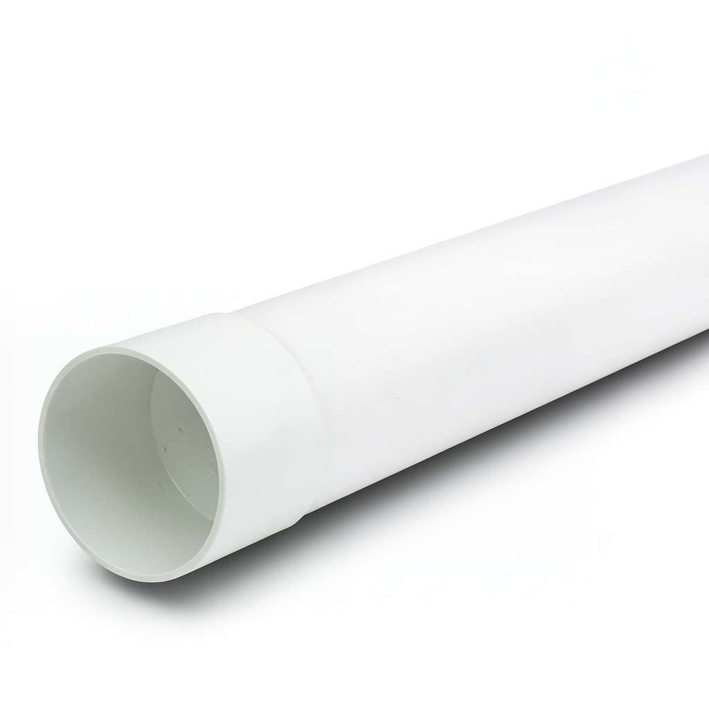 أنابيب بلاستيك UPVC ضغط 200 psi مقاس 1 1/4 بوصة سمك 2.52 مم لون أبيض